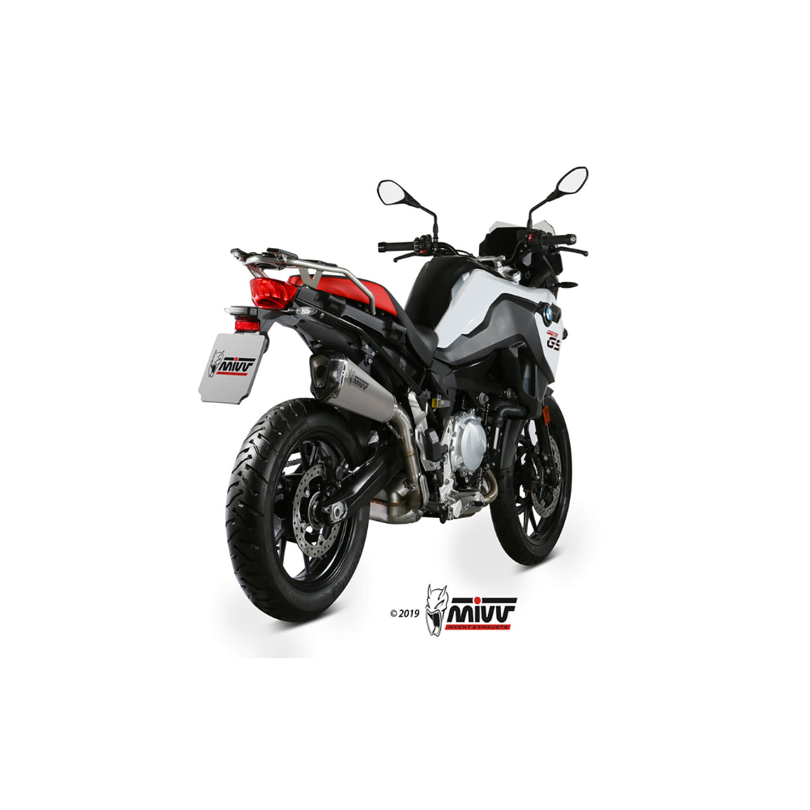 Escape MIVV Deltarace Inox BMW F 750 GS / F 850 GS 2018-2024  2