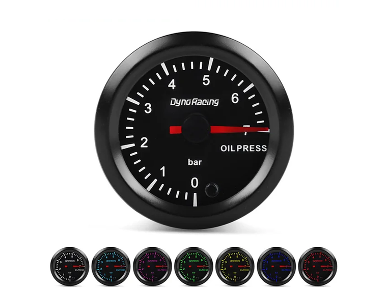 Manómetro de presión de aceite 52 mm 1