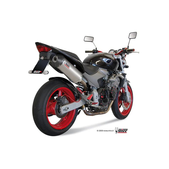 Escape MIVV Oval Titânio Honda Hornet 600 03-06  1