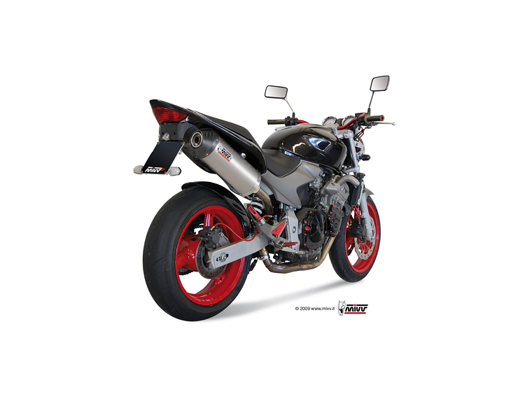 Escape MIVV Oval Titânio Honda Hornet 600 03-06  1