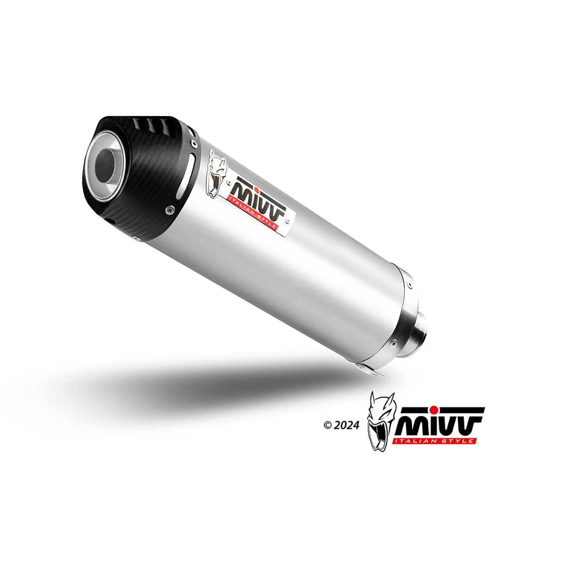 Escape MIVV Oval Titânio Honda Hornet 600 03-06  2