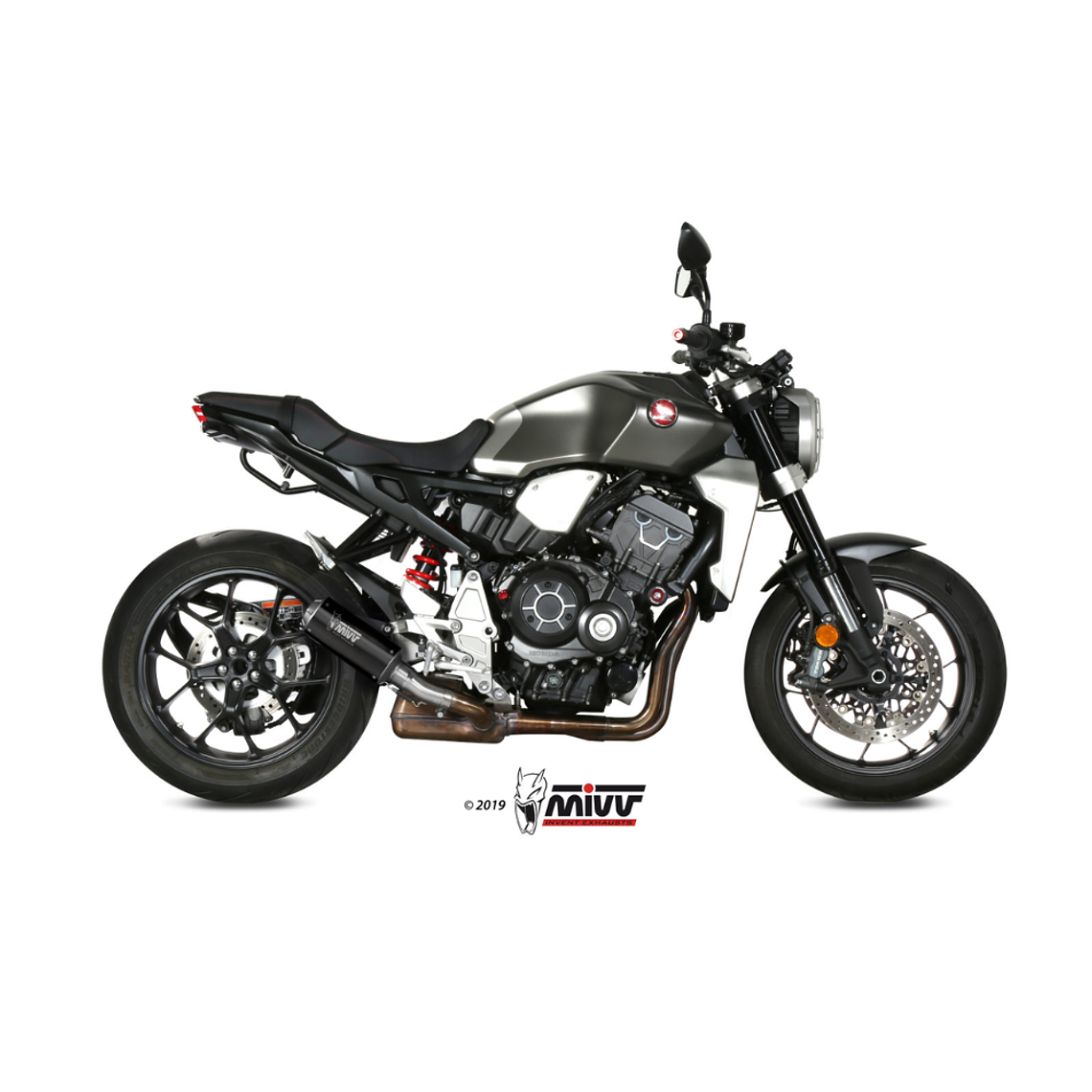 Escape MIVV MK3 Honda CB 1000 R 2018-24 (Preto)  1
