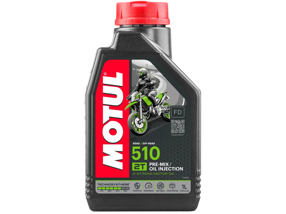 Óleo Mistura Motul 2T - 510 Semi Sintético 1