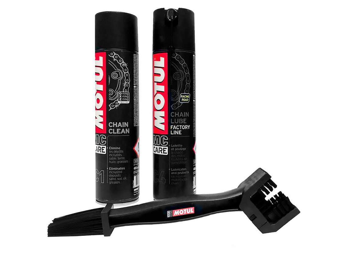 Kit Manutenção de Corrente Road (C1+C4) – Motul 1