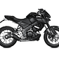 Escape MIVV GP Pro Yamaha MT-125 20-24 - Thumbnail 1