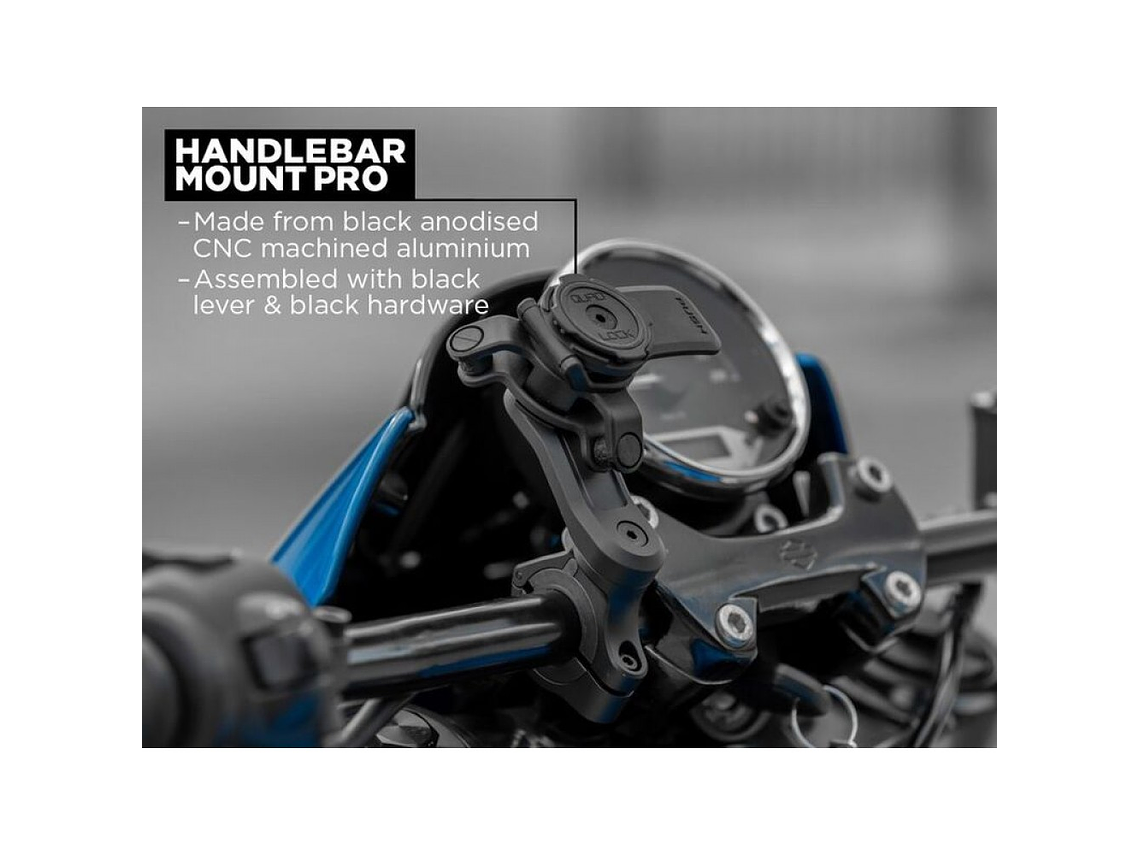 Suporte Telemóvel para Guiador Quad Lock Pro Large (Preto)  3