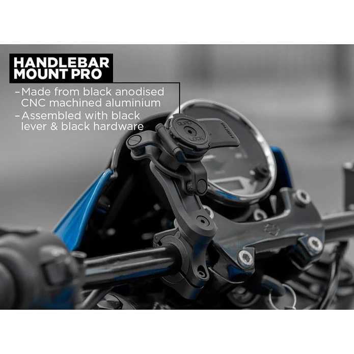 Suporte Telemóvel para Guiador Quad Lock Pro Large (Preto)  3