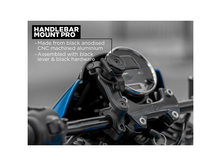 Suporte Telemóvel para Guiador Quad Lock Pro Large (Preto)  3