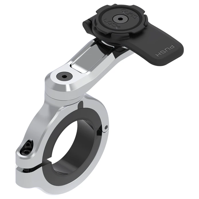 Suporte Telemóvel para Guiador Quad Lock Pro Large (Cromado)  1