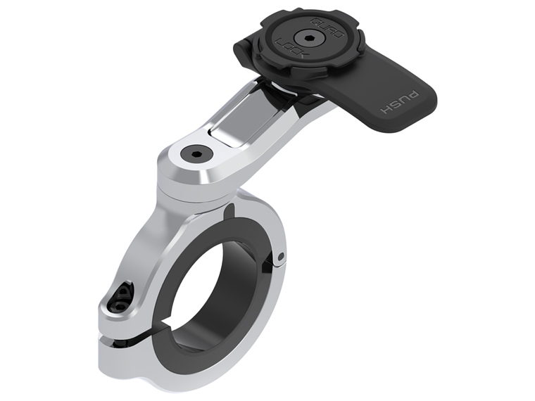 Suporte Telemóvel para Guiador Quad Lock Pro Large (Cromado)  1