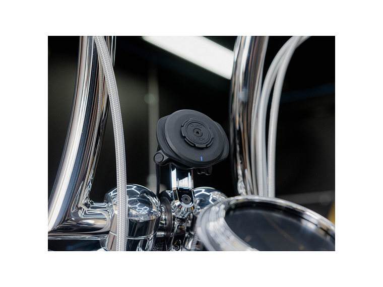 Suporte Telemóvel para Guiador Quad Lock Pro Large (Cromado)  3