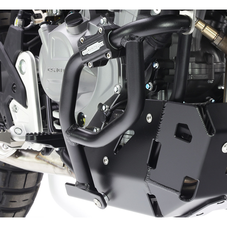 Proteção de Carenagem / Crash Bars Alumínio CF MOTO 450MT 2024  4