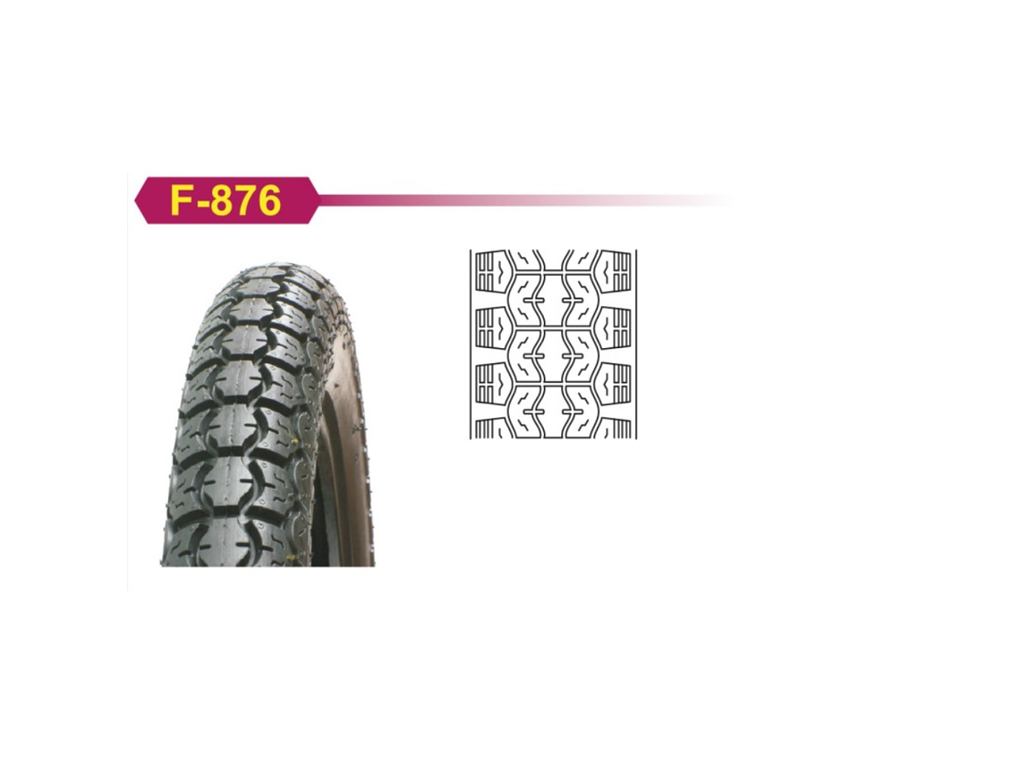 Pneu 3.00-17 + Câmara Ar - CEWA  1