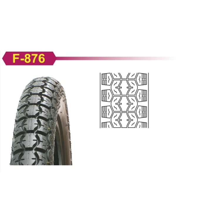 Pneu 3.00-17 + Câmara Ar - CEWA  1