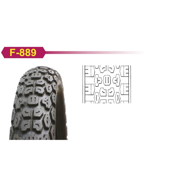 Pneu 3.25-17 + Câmara Ar - CEWA  1