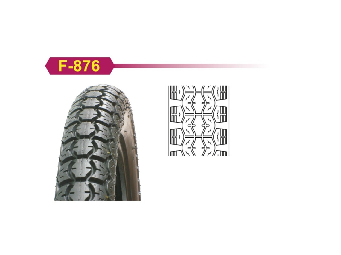 Pneu 2.75-14 + Câmara Ar - CEWA  1