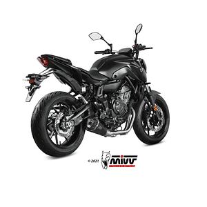 Escape MIVV Delta Race Preto Yamaha MT-07 21-24 