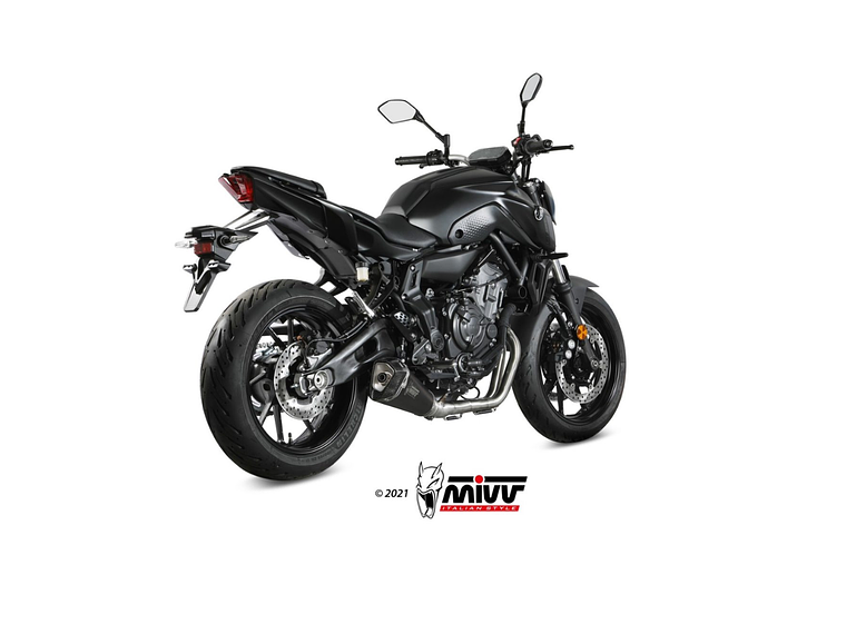 Escape MIVV Delta Race Preto Yamaha MT-07 21-24  2