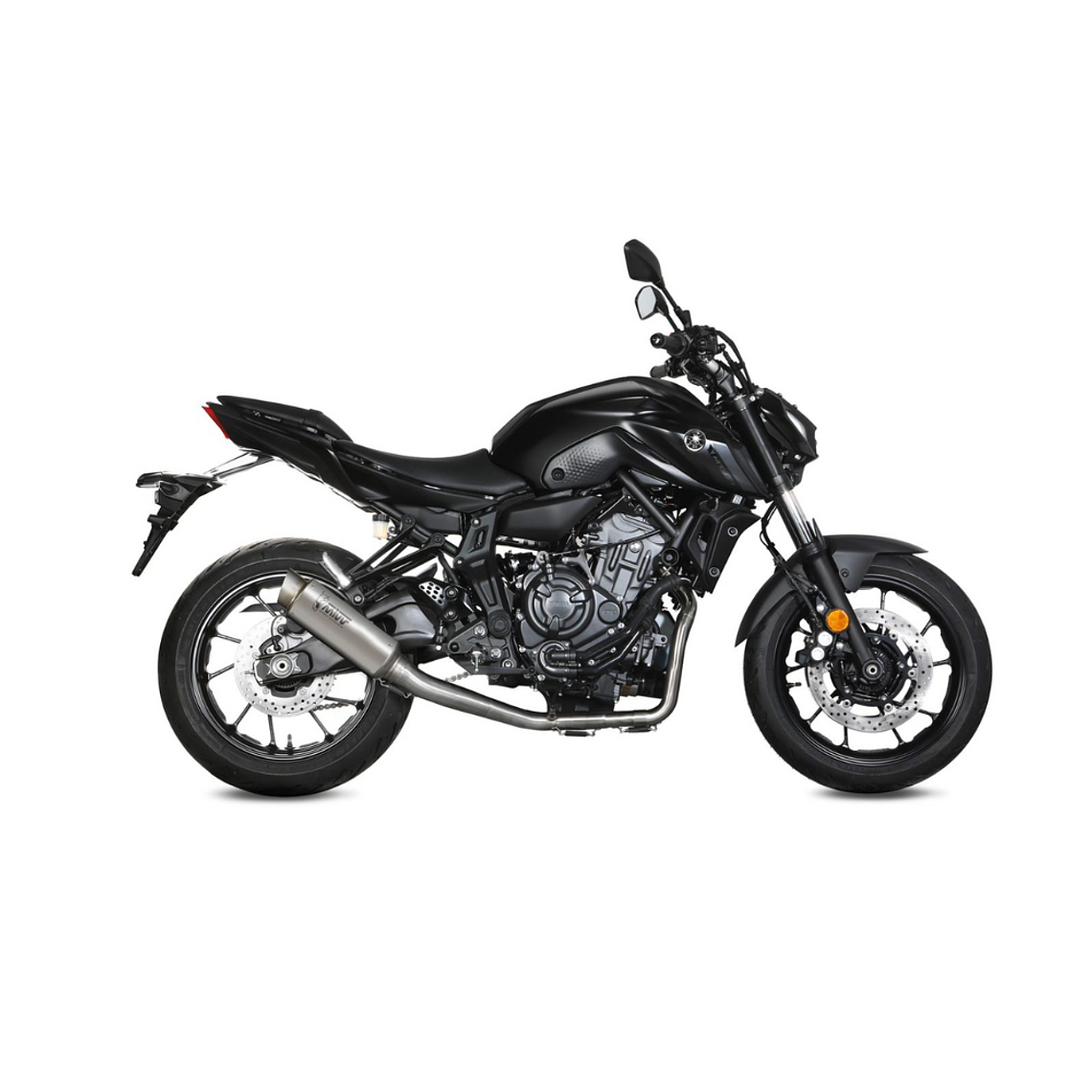 Linha Escape Completo MIVV GP Pro Inox Yamaha MT-07 2021-2024  1