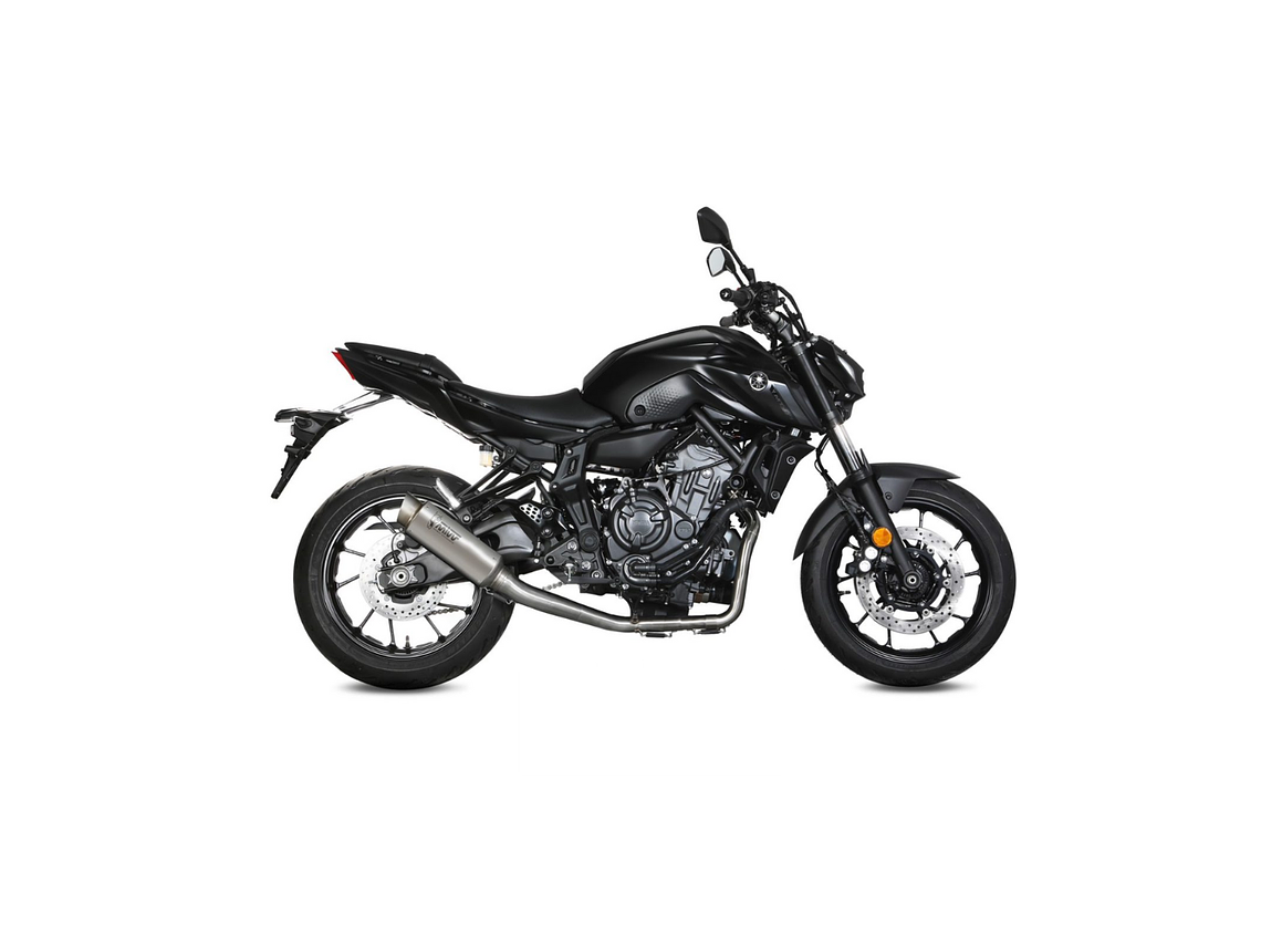 Linha Escape Completo MIVV GP Pro Inox Yamaha MT-07 2021-2024  1