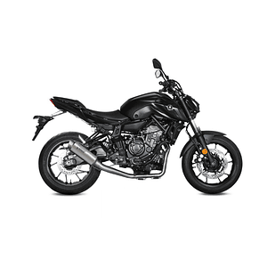 Linha Escape Completo MIVV GP Pro Inox Yamaha MT-07 2021-2024 
