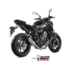 Linha Escape Completo MIVV GP Pro Inox Yamaha MT-07 2021-2024 