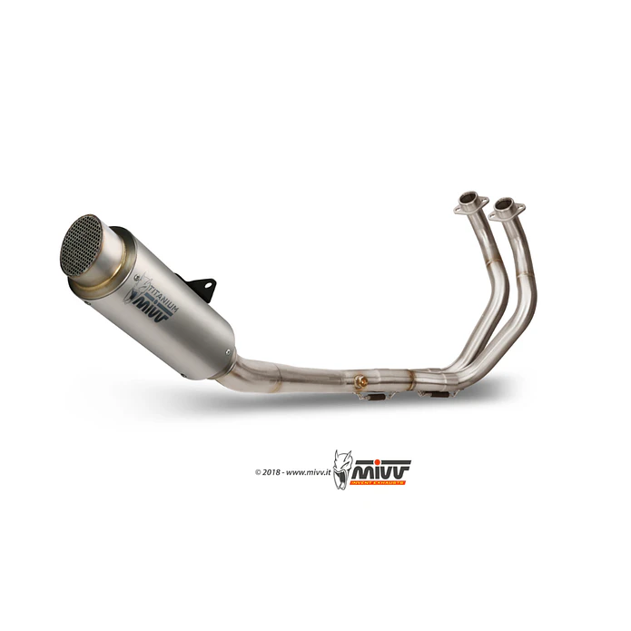 Linha Escape Completo MIVV GP Pro Inox Yamaha MT-07 2021-2024  3