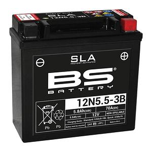 Bateria 12N5.5-3B (FA) SLA - 300840 - BS Battery 