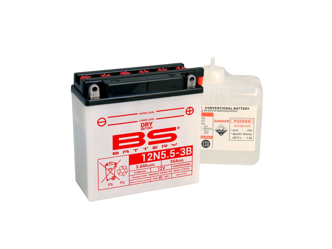 Bateria 12N5.5-3B - 310529 - BS Battery 1