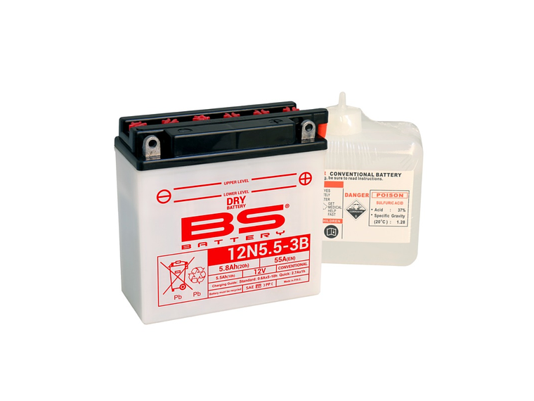 Bateria 12N5.5-3B - 310529 - BS Battery 1