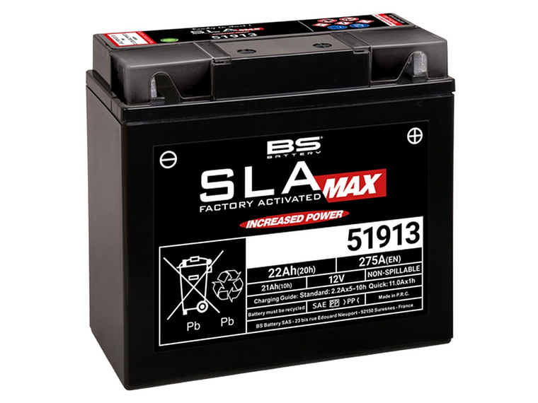 Bateria 51913 (FA) SLA MAX - 300860 - BS Battery  1