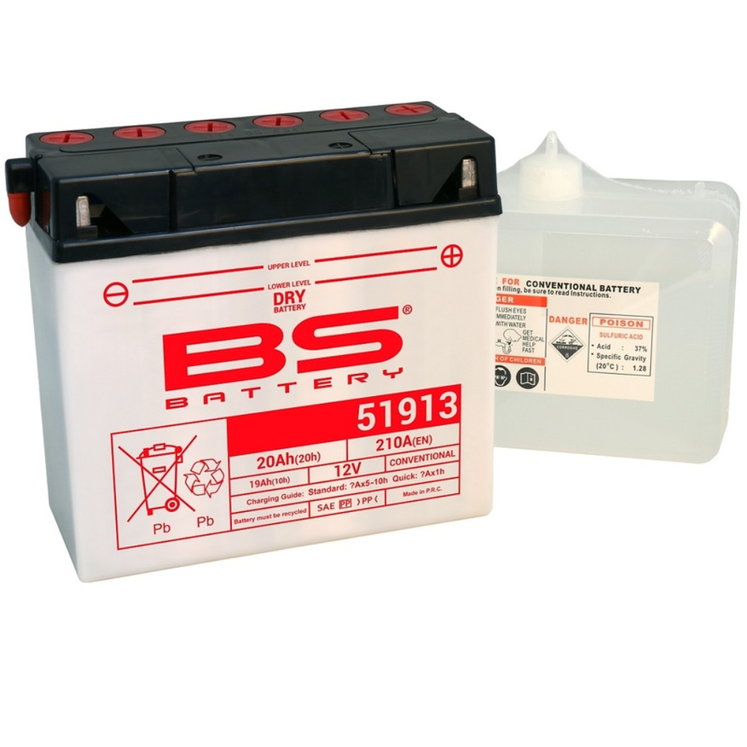 Bateria BS 51913 C/ Electrolito - 310542  1