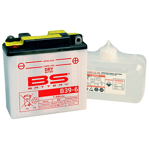 Bateria BS B39-6 C/ Eletrólitos - 310521 - BS Battery