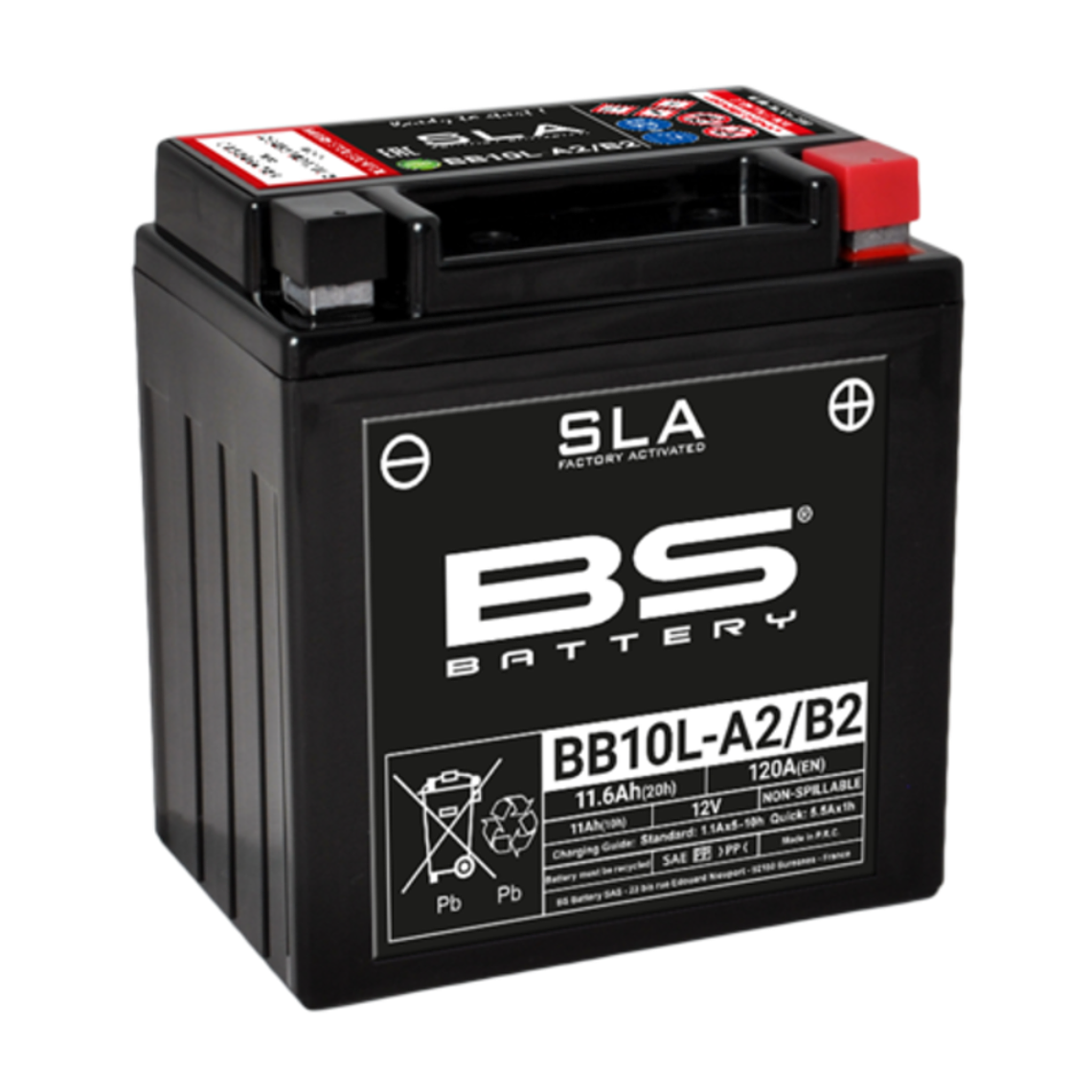 Bateria BS BB10L-B2 (FA) SLA - 300677  1