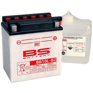 Bateria BS BB10L-B2 C/ Eletrólitos - 310557 - BS Battery