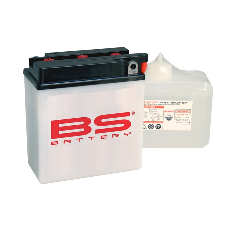 Bateria BS BB12C-A C/ Eletrólitos - 310566  1
