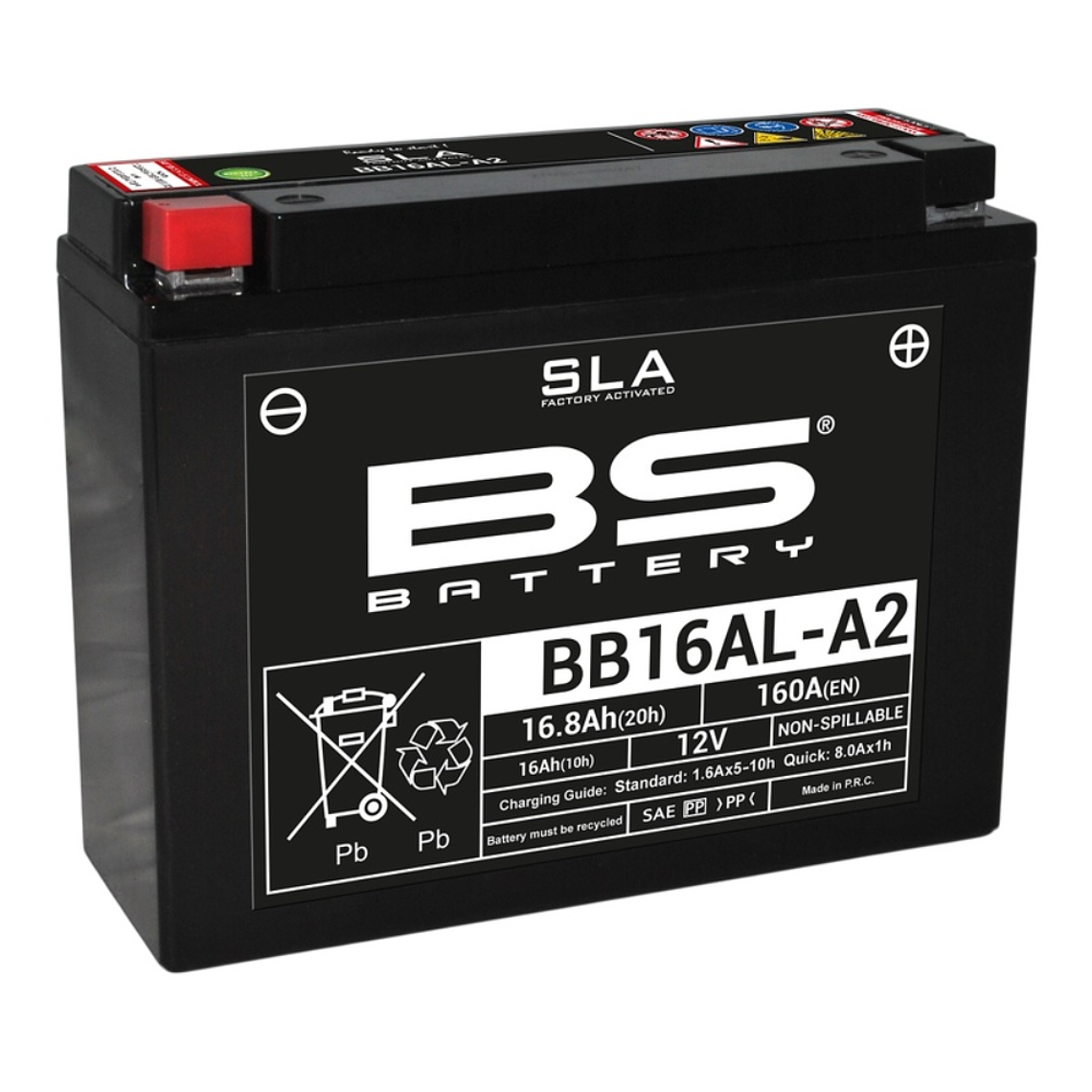 Bateria BS BB16AL-A2 (FA) SLA - 300839 - BS Battery  1