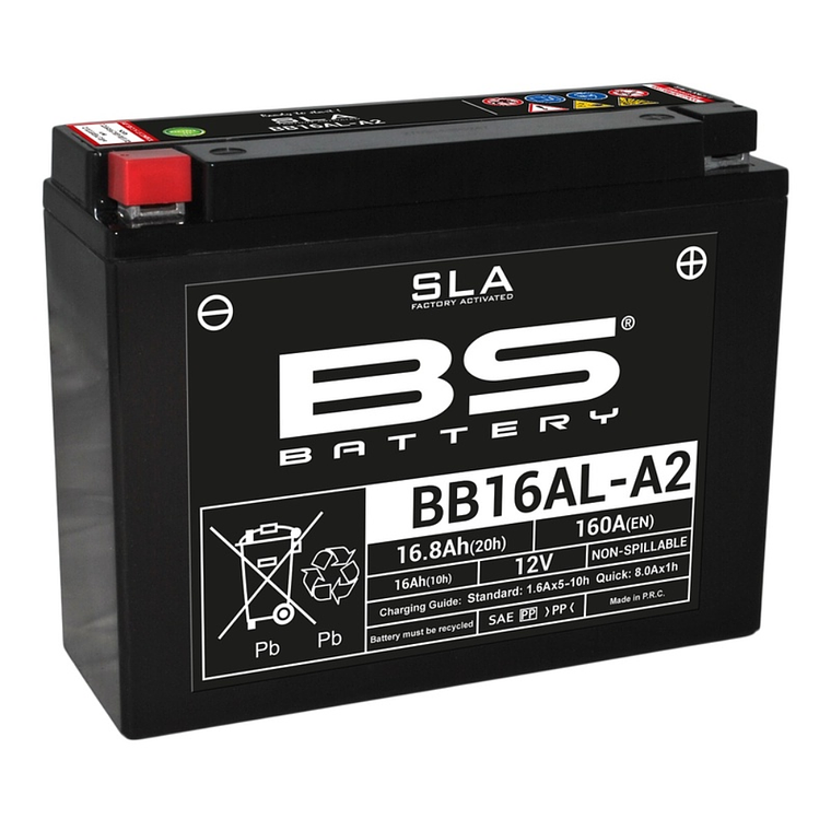 Bateria BS BB16AL-A2 (FA) SLA - 300839 - BS Battery  1