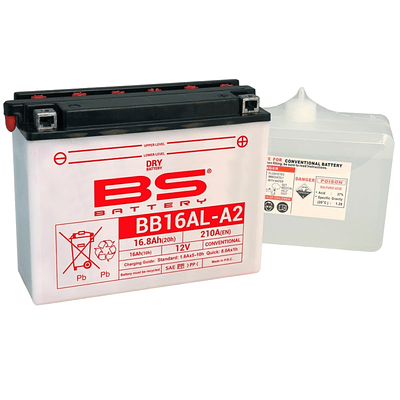 Bateria BS BB16AL-A2 C/ Eletrólitos - 310576 