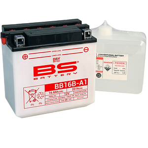 Bateria BS BB16B-A1 C/ Eletrólitos - 310581 - BS Battery 