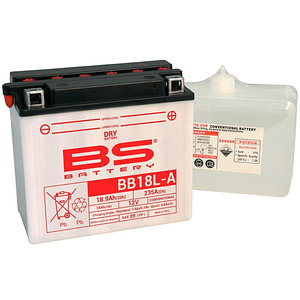 Bateria BS BB18L-A C/ Eletrólitos - 310586 - BS Battery 