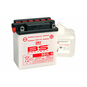 Bateria BS BB3L-A C/ Eletrólitos - 310589 - BS Battery 