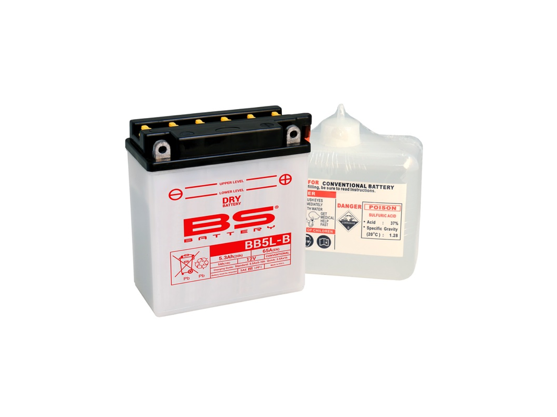 Bateria BS BB5L-B C/ Eletrólitos - 310591 - BS Battery  1