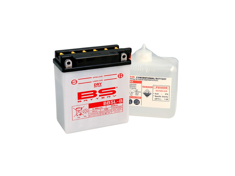 Bateria BS BB5L-B C/ Eletrólitos - 310591 - BS Battery  1
