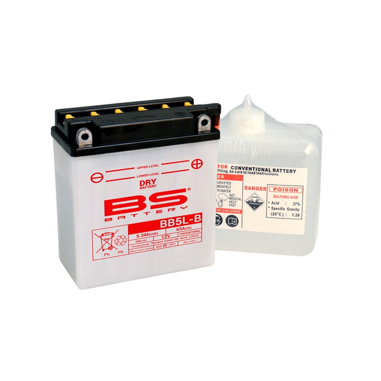 Bateria BS BB5L-B C/ Eletrólitos - 310591 - BS Battery  1