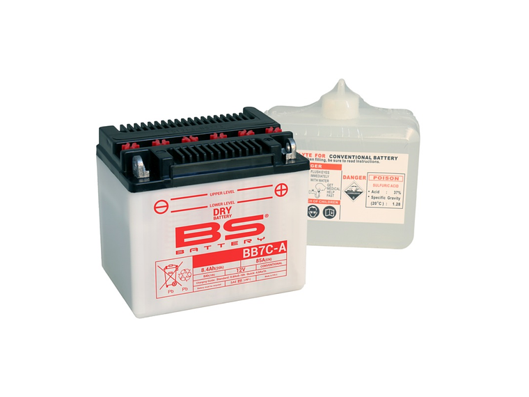 Bateria BS BB7C-A C/ Eletrólitos - 310593 - BS Battery  1