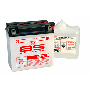 Bateria BS BB7L-B C/ Eletrólitos - 310594 - BS Battery 