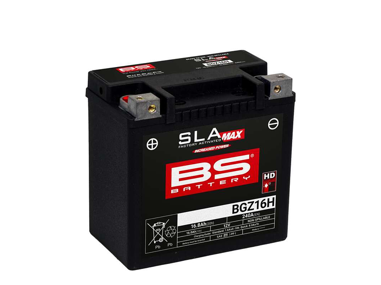 Bateria BS BGZ16H MAX (FA) - 300931 - BS Battery  1