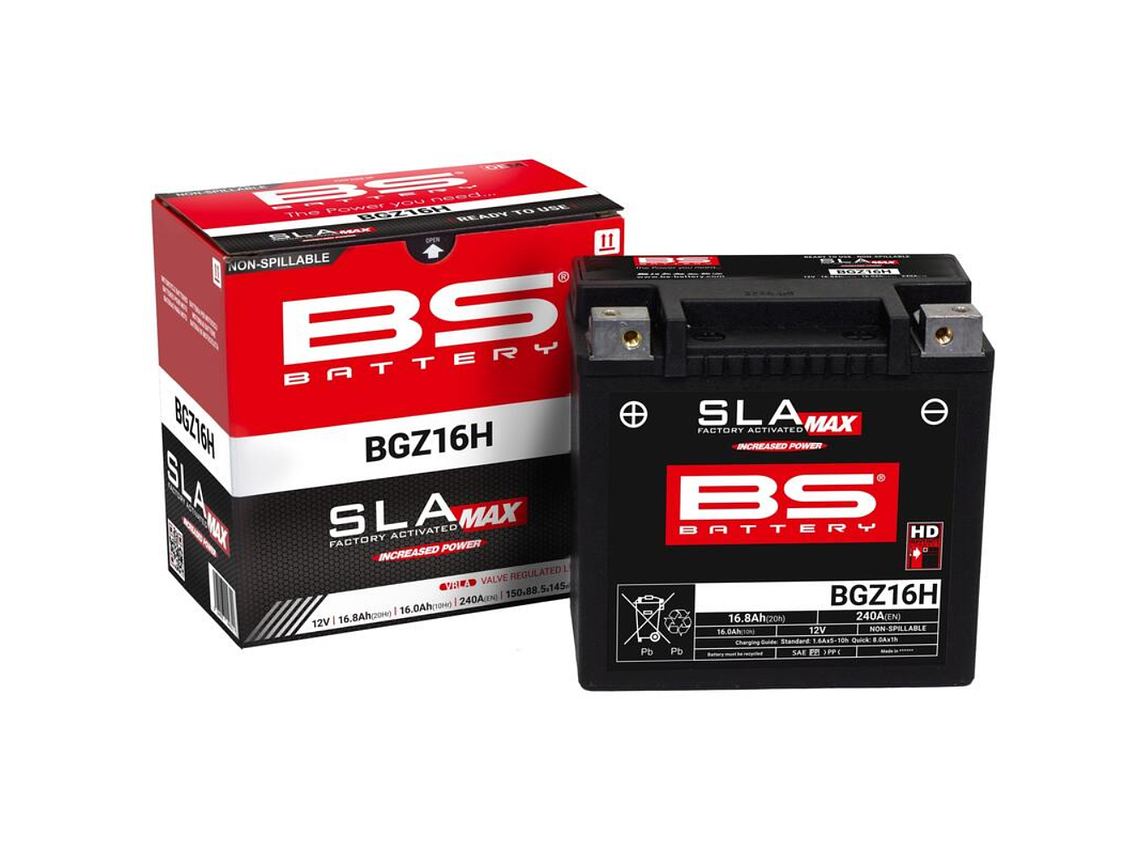 Bateria BS BGZ16H MAX (FA) - 300931 - BS Battery  2