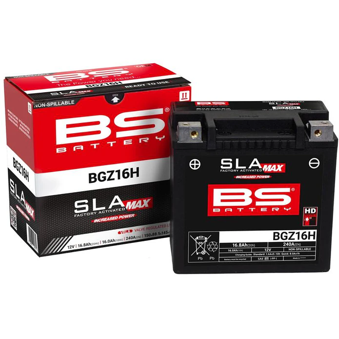 Bateria BS BGZ16H MAX (FA) - 300931 - BS Battery  2